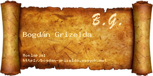 Bogdán Grizelda névjegykártya